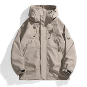 Streetwear Jackets for Women Autumn Waterproof Hooded Jacket Outdoor Casual Outerwear Unisex Tactical Coat Windproof Windbreaker Elite Boutique