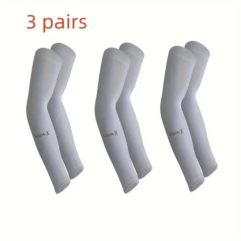 3 Pair of Breathable Sun Protection Sleeves - Breathable & UV Protective Gear for Sports, Driving, & Outdoor Adventures Elite Boutique