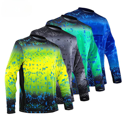 Fishing Shirts Long Sleeve Uv Protection Clothing Mens Outdoor Jersey Upf 50 Clothes Performance Breathable Fishing Elite Boutique