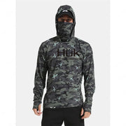 Huk Custom Men's UPF 50+ Sun Protection Hoodie Shirts Long Sleeve Lightweight SPF Outdoor UV Hiking Fishing Shirts Elite Boutique