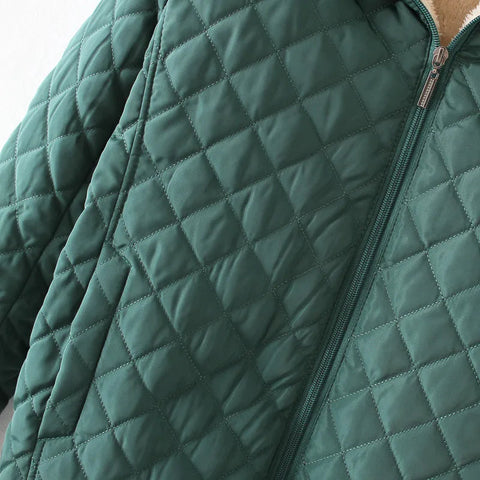 Women's Hooded Jacket Casual Basic Warm Velvet Lamb Parka Coat Autumn Winter New Solid Light Soft  Outerwear fashion style Elite Boutique