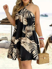 Women’s Cute Halter Summer Dress. (Plus Size Available.) My Store