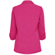 Women's Jacket Spring Summer New Arrivals Roll-up Cuffs Outerwears Lined Open Stitch Thin Jackets for Streetwear Womans Clothing Elite Boutique