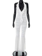 Sleeveless Slim Lace Jumpsuit. My Store