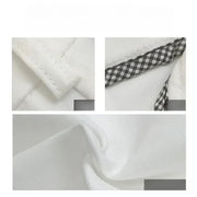 Women's Clothing Trouser Suits Trousers Office Lady Button Solid Color Pockets Spring Autumn Zipper Pencil Cropped Pants Elite Boutique