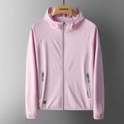 UPF50+ Summer UV Protection Hoodie Coat Unisex Breathable Ice Silk Outdoor Sports Couple's Beach Street Lightweight Skin Jacket Elite Boutique
