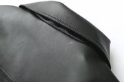 Women's Winter Jacket Women Vintage Faux Leather Coat Fashion Pu Lapel Collar Bow Zipper Overcoat Female Casual Tops Clothing Elite Boutique