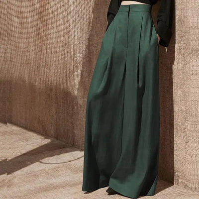 Woman Trousers Trends 2025 Wide Leg With Pockets Autumn Comfortable Stretch Casual One Size Classic Xxl Slacks G Pants for Women Elite Boutique