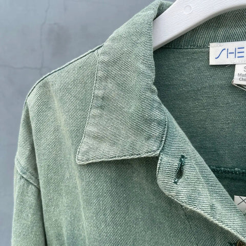 Vintage Jackets for Women Clothes Street Fashion Hip Hop Washing Aging Coat Women Jacket Loose Casual Denim Jacket Women Tops Elite Boutique
