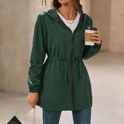 Women'S Jacket Tourism Outdoor Hiking Waterproof Rain Poncho Raincoat Hooded Rain Coat High-Quality Jackets Hiking Clothes Elite Boutique