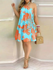 Women’s Cute Halter Summer Dress. (Plus Size Available.) My Store