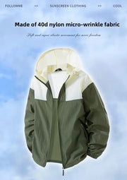 2025 UPF50+ Sun Jacket Men/Women - Lightweight UV Hoodie, Quick-Dry Outdoor Windbreaker, Fishing Running Coat Elite Boutique