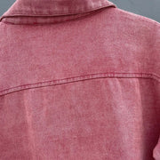 Vintage Jackets for Women Clothes Street Fashion Hip Hop Washing Aging Coat Women Jacket Loose Casual Denim Jacket Women Tops Elite Boutique