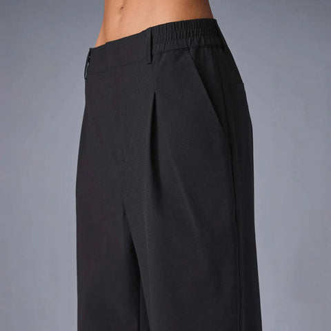 Women Comfortable Fashion Wide Leg Pants Street Trousers Yoga Fitness Street Slacks Suit Pants High-Waisted Straight Trouser Elite Boutique