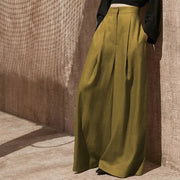 Woman Trousers Trends 2025 Wide Leg With Pockets Autumn Comfortable Stretch Casual One Size Classic Xxl Slacks G Pants for Women Elite Boutique