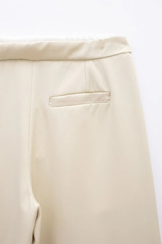 TRAF Pants Women 2024 Trousers Casual Wide Pants Woman office wear Wide leg Pants Women Autumn Baggy Black High Waist Trousers Elite Boutique