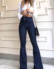 Women’s High Waisted Flare Jeans. Elite Boutique