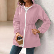 Women'S Jacket Tourism Outdoor Hiking Waterproof Rain Poncho Raincoat Hooded Rain Coat High-Quality Jackets Hiking Clothes Elite Boutique