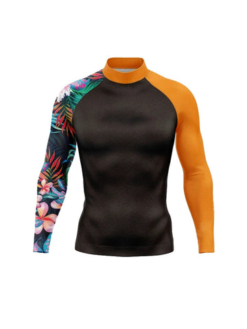 Men's UPF 50+ Sun Protection UV SPF Shirts Long Sleeve Lightweight Quick Dry Swim T-Shirts Rash Guard Elite Boutique