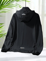 Upf 50 Hoodies Long Sleeve Men Outdoor Lightweight Zip Up Jacket Fishing Hiking Sun Protection Compressed Coat Zipper Pockets Elite Boutique