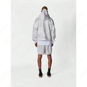 Hoodie Cool Retro Casual  Portrait Music Love Pattern Printed Drop Shoulder Loose Long-Sleeved Hooded Sweatshirt Elite Boutique