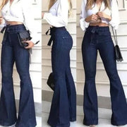 Women’s High Waisted Flare Jeans. Elite Boutique