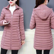 Women's Jacket Fashion Loose Down Cotton Women Coats Parkas Casual Warm Outerwear Hooded Winter Jacket Oversize 6XL Overcoat Elite Boutique
