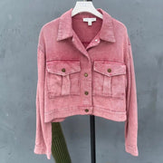 Vintage Jackets for Women Clothes Street Fashion Hip Hop Washing Aging Coat Women Jacket Loose Casual Denim Jacket Women Tops Elite Boutique