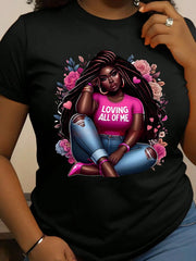 Women’s Plus Size Trendy Graphic Tee Elite Boutique