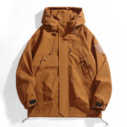 Streetwear Jackets for Women Autumn Waterproof Hooded Jacket Outdoor Casual Outerwear Unisex Tactical Coat Windproof Windbreaker Elite Boutique