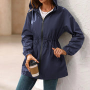 Women'S Jacket Tourism Outdoor Hiking Waterproof Rain Poncho Raincoat Hooded Rain Coat High-Quality Jackets Hiking Clothes Elite Boutique