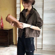 Jackets for Women Spring Autumn 2023 New Women's Fashion Versatile Jean Jacket Short Jacket Work Clothes Denim Top Streetwear Elite Boutique