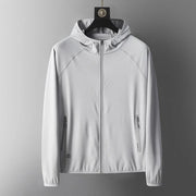 UPF50+ Summer UV Protection Hoodie Coat Unisex Breathable Ice Silk Outdoor Sports Couple's Beach Street Lightweight Skin Jacket Elite Boutique