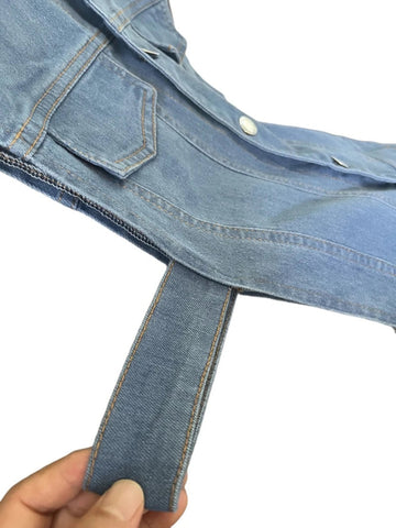 zomight 2023 New  Sexy Slim Sleeveless Light Blue Jeans Jumpsuit Denim Playsuit Women Elegance Woman Ladies Overalls Jump Suits Elite Boutique