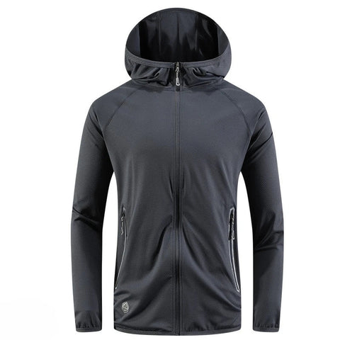 UPF50+ Summer UV Protection Hoodie Coat Unisex Breathable Ice Silk Outdoor Sports Couple's Beach Street Lightweight Skin Jacket Elite Boutique