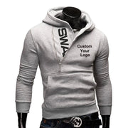 Pullover Hoodies Custom Your Logo Hooded Men Hoodies Warm Pullovers Sweatshirts Quality Mens Hoodies Jacket Hip Hop Sportwear Elite Boutique