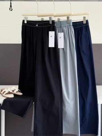 Women High-Waist Night Out Cargo Trouser black Loose wide leg pant comfortable sport cargo pant women fashion cool Straight pant Elite Boutique