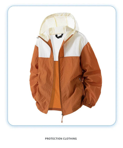 2025 UPF50+ Sun Jacket Men/Women - Lightweight UV Hoodie, Quick-Dry Outdoor Windbreaker, Fishing Running Coat Elite Boutique