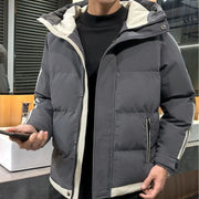 Hoodie Jacket Man Printed Winter Down Coat for Men Cold Casual Fast Delvery Stylish Aesthetic Cheap Sale Joker Deals Work New In Elite Boutique