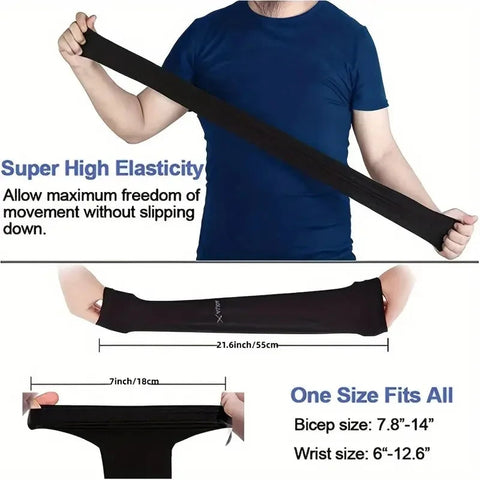 3 Pair of Breathable Sun Protection Sleeves - Breathable & UV Protective Gear for Sports, Driving, & Outdoor Adventures Elite Boutique