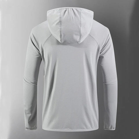 UPF50+ Summer UV Protection Hoodie Coat Unisex Breathable Ice Silk Outdoor Sports Couple's Beach Street Lightweight Skin Jacket Elite Boutique