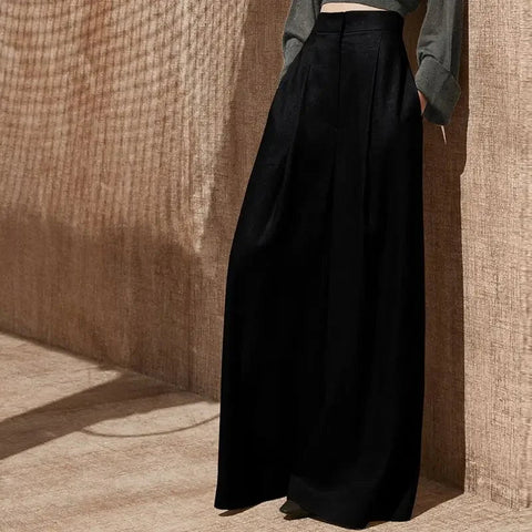 Woman Trousers Trends 2025 Wide Leg With Pockets Autumn Comfortable Stretch Casual One Size Classic Xxl Slacks G Pants for Women Elite Boutique