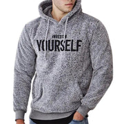 Hoodie Letters Embroidery Warm Pullover Men Long Sleeve Pockets Hooded Sweatshirt Fleece Casual Sweatshirts For Spring/Autumn Elite Boutique
