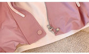 Women's Jacket Fashion Hooded Windbreaker New Spring Autumn Female Casual Short Coat Outwear Pink Green White Female Outerwear Elite Boutique