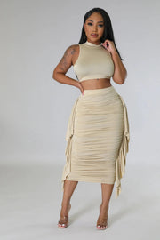 two piece set for women sets women 2 piece summer 2 pieces outfits birthday outfit woman tops skirts wholesale clothes 2023 Elite Boutique