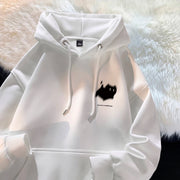 Hoodie men's trendy brand versatile Hong Kong style high street American printed top autumn and winter coat Elite Boutique