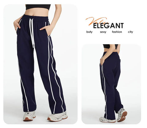 Sports Trousers for Women in Summer Cool Windproof Outdoor Mountaineering Loose Casual Wide-leg Pants Sun Protection Trousers Elite Boutique