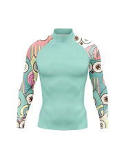 Men's UPF 50+ Sun Protection UV SPF Shirts Long Sleeve Lightweight Quick Dry Swim T-Shirts Rash Guard Elite Boutique