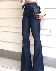 Women’s High Waisted Flare Jeans. Elite Boutique