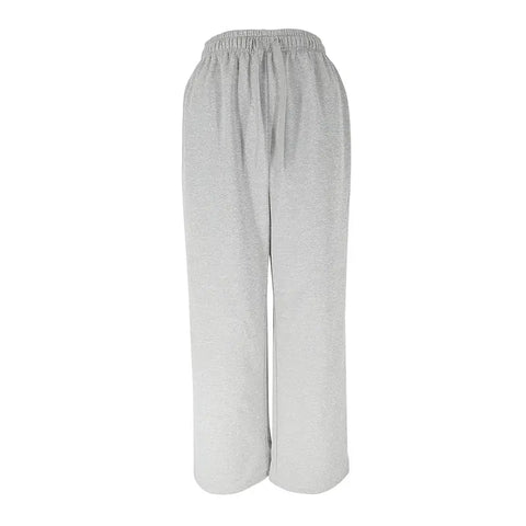 New Women Trousers Fashion Autumn Streetwear Basic Straight Casual Slim Pants Lady Sexy Solid Simple Versatile Knitted Trousers Elite Boutique